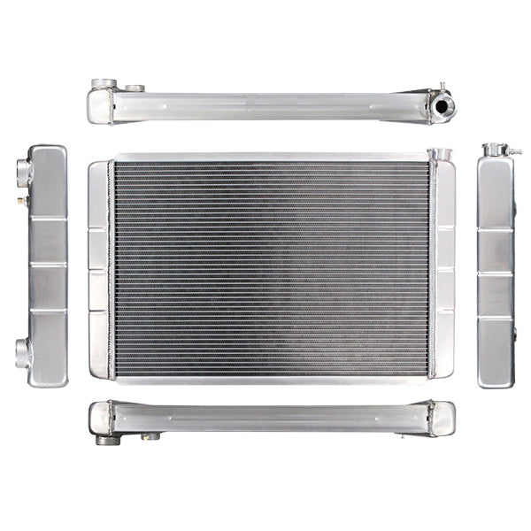 Northern Radiator 204130 Race Pro Radiator - 31 x 19 Double Pass LS Conversion With Threaded Connections - Truck Part Superstore