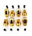 COMP Cams 19001-8 Ultra-Gold ARC Rocker Set of 8 w/ 1.5 Ratio for Chevrolet V6/SBC w/ 3/8" Stud - Truck Part Superstore