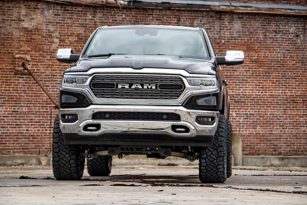 Rough Country 33870 5 Inch RAM Suspension Lift Kit w/V2 Shocks 19-20 RAM 1500 4WD Air Ride Rough Country - Truck Part Superstore