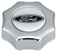 Proform 302-230 Engine Oil Filler Cap; Screw-In Type; Blue Oval Ford Logo; Chrome - Truck Part Superstore