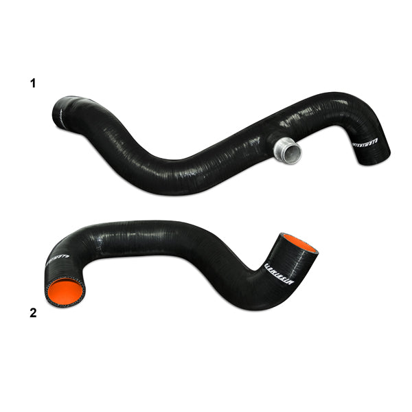 Mishimoto MMHOSE-F250D-94BK Silicone Coolant Hose Kit, fits Ford 7.3L Powerstroke 1995-1997 - Truck Part Superstore