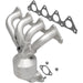 MagnaFlow Exhaust Products 452033 Catalytic Converter with Integrated Exhaust Manifold - Truck Part Superstore