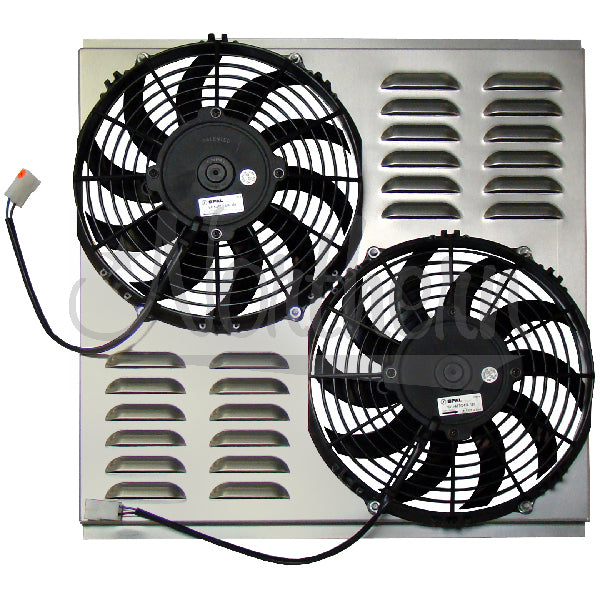 Northern Radiator Z40098 Auxiliary Engine Cooling Fan Assembly - Truck Part Superstore