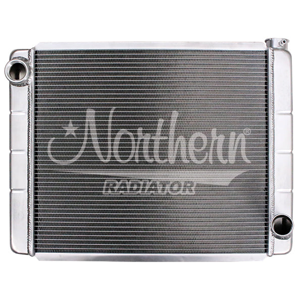 Northern Radiator 204122 Race Pro Radiator - 26 x 19 GM Radiator With Threaded Inlet Connection - Truck Part Superstore