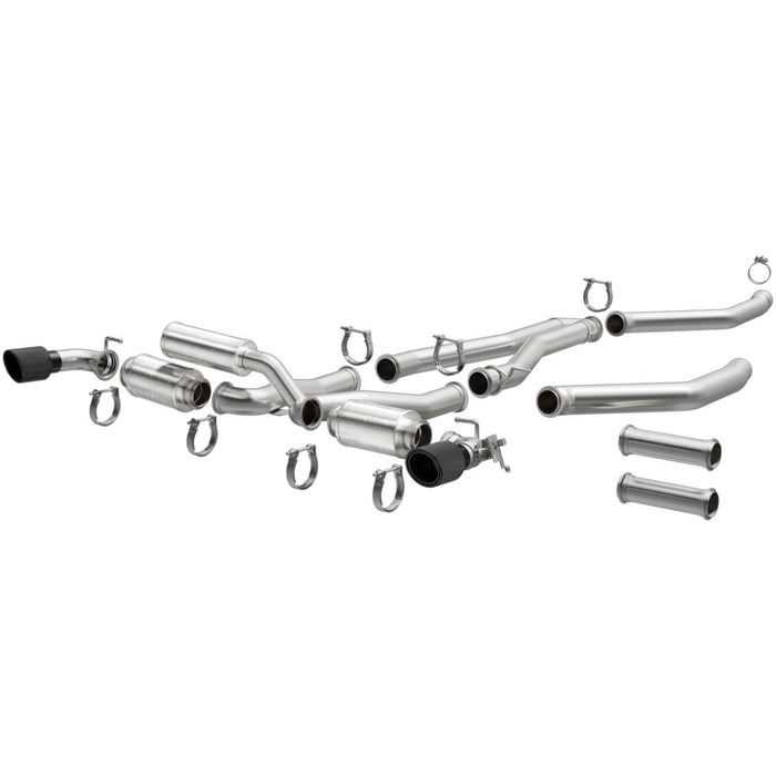 MagnaFlow Exhaust Products 19495 xMOD Series Carbon Fiber Tips Cat-Back System - Truck Part Superstore