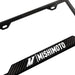 Mishimoto MMPROMO-FRAME-CF-G Carbon Fiber License Plate Frame, Gloss Carbon Fiber - Truck Part Superstore