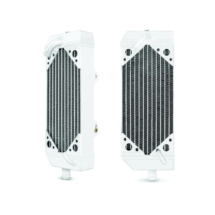 Mishimoto MMDB-KTM2-03LX Braced Aluminum Dirt Bike Radiator, Left, fits KTM 450/525 MXC/EXC 2003-2007 - Truck Part Superstore