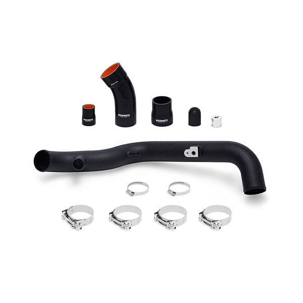 Mishimoto MMICP-FIST-14CWBK Ford Fiesta ST Cold-Side Intercooler Pipe Kit, 2014-2019 Wrinkle Black - Truck Part Superstore