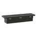 UWS SL-72-LP-MB Matte Black 72in. Secure Lock Truck Tool Box; Low Profile (LTL Shipping Only) - Truck Part Superstore