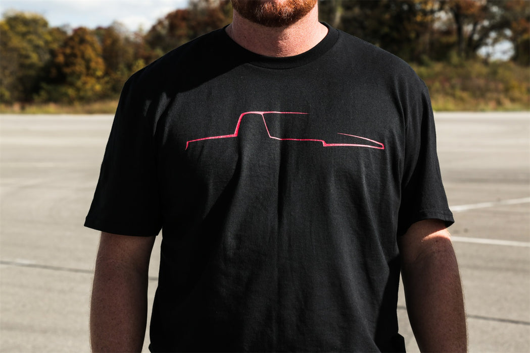Holley 10283-LGHOL Holley Classic Truck Tee; Black; Short Sleeve; Logo; Large; - Truck Part Superstore
