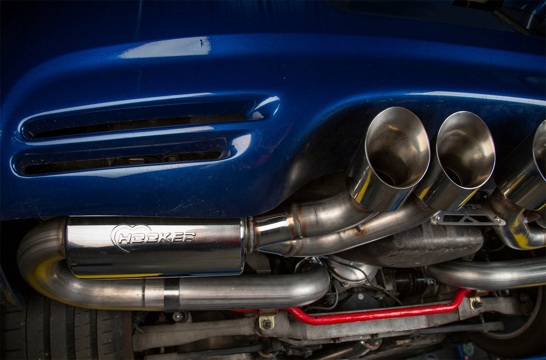Hooker 70401343-RHKR Blackheart Axle-Back Exhaust System - Truck Part Superstore