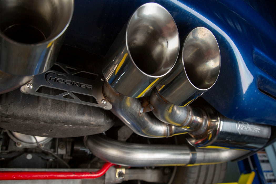 Hooker 70401343-RHKR Blackheart Axle-Back Exhaust System - Truck Part Superstore
