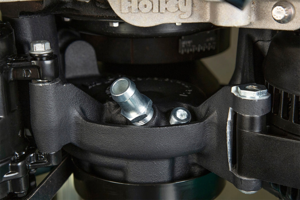 Holley 20-240BK Mid-Mount Complete Accessory Drive System - Truck Part Superstore