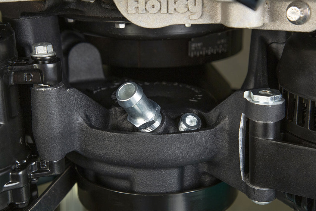 Holley 20-240BK Mid-Mount Complete Accessory Drive System - Truck Part Superstore
