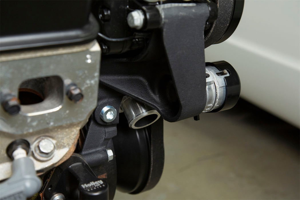 Holley 20-240BK Mid-Mount Complete Accessory Drive System - Truck Part Superstore