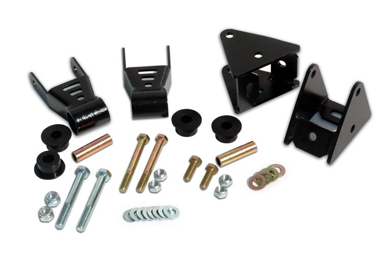 Rough Country 5061 Jeep Shackle Reversal Kit 87-95 Wrangler YJ Rough Country - Truck Part Superstore