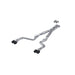 MBRP Exhaust S71133CF T304 Stainless Steel with Quad Carbon Fiber Tips. - Truck Part Superstore