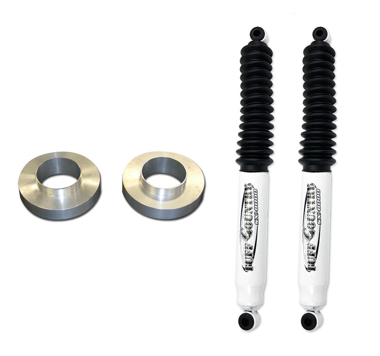 Tuff Country 22905KN 2 Inch Leveling Kit Front 04-08 Ford F150 4WD & 2WD w/ SX8000 Shocks Silver Tuff Country - Truck Part Superstore