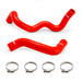 Mishimoto MMHOSE-RS-16RD Silicone Radiator Hoses, fits Ford Focus RS 2016-2018 - Truck Part Superstore