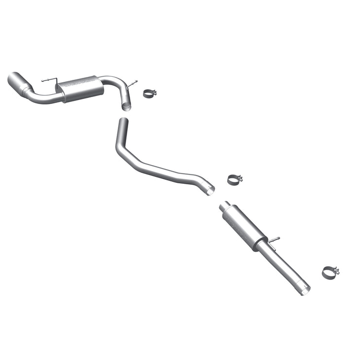 MagnaFlow Exhaust Products 16758 Street Series Stainless Cat-Back System - Truck Part Superstore