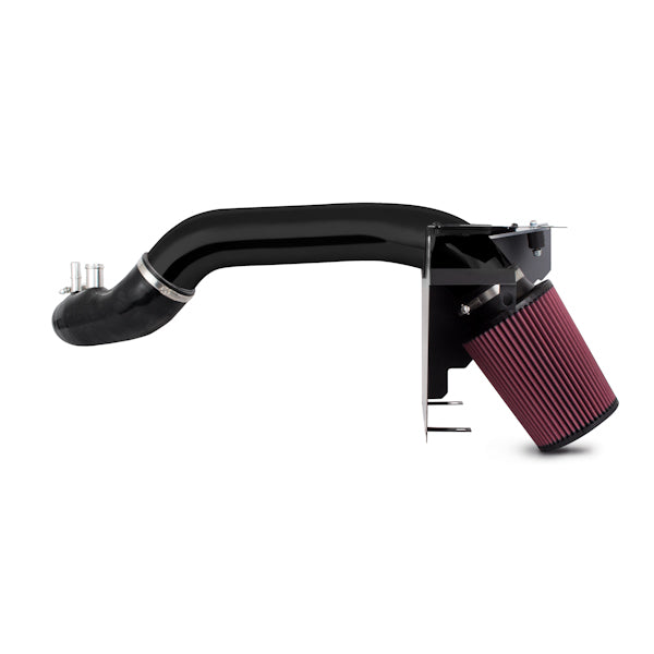 Mishimoto MMAI-MUS4-15WBK Ford Mustang Ecoboost Performance Air Intake, 2015-2017, Wrinkle Black - Truck Part Superstore