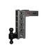 GEN-Y Hitch GH-1715 MEGA-DUTY 3" Shank 12" Drop 3.5K TW 32K Hitch & GH-0161 Dual-Ball - Truck Part Superstore
