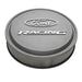 Proform 302-382 Slant-Edge Aluminum Air Cleaner Kit, Gray Crinkle, Raised/Milled Emblems, 13" - Truck Part Superstore