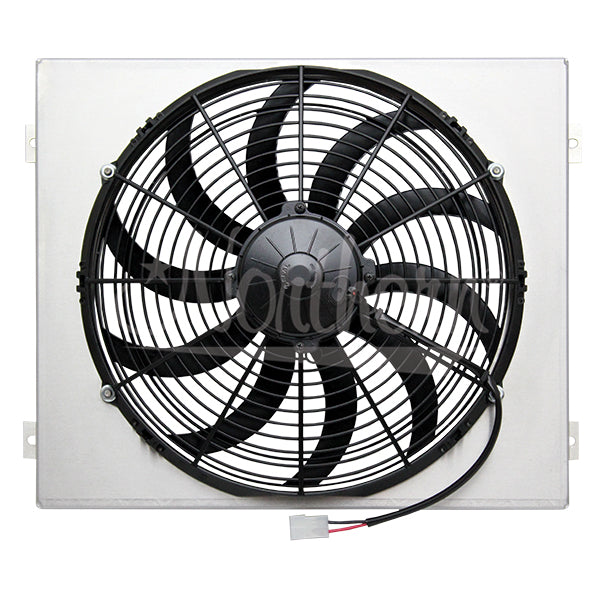 Northern Radiator Z40089 Single 14 Inch Hurricane Electric Fan - Truck Part Superstore