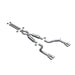 MagnaFlow Exhaust Products 16885 Competition Series Stainless Cat-Back System - Truck Part Superstore