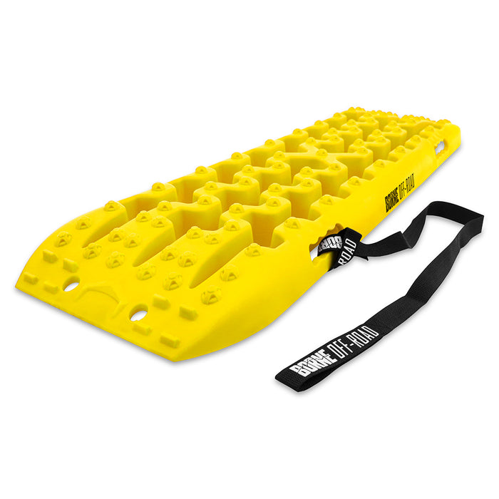 Mishimoto BNRB-109YW Borne Off-Road Traction Board Set, Yellow - Truck Part Superstore
