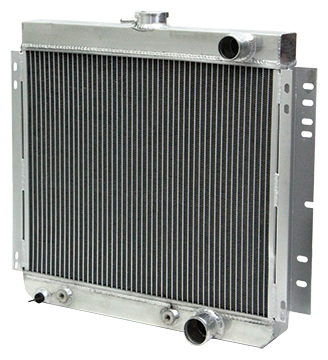 Northern Radiator 205214 Muscle Car Radiator - 19 3/4 21 7/8 x 2 1/2 - Outlet Passenger Side - Truck Part Superstore