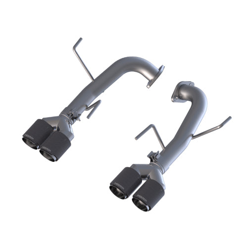 MBRP S48013CF Subaru 2.5 Inch Axle Back Dual Split Rear-Quad Carbon Fiber Tips For 11-21 Subaru Impreza WRX Pro Series MBRP - Truck Part Superstore