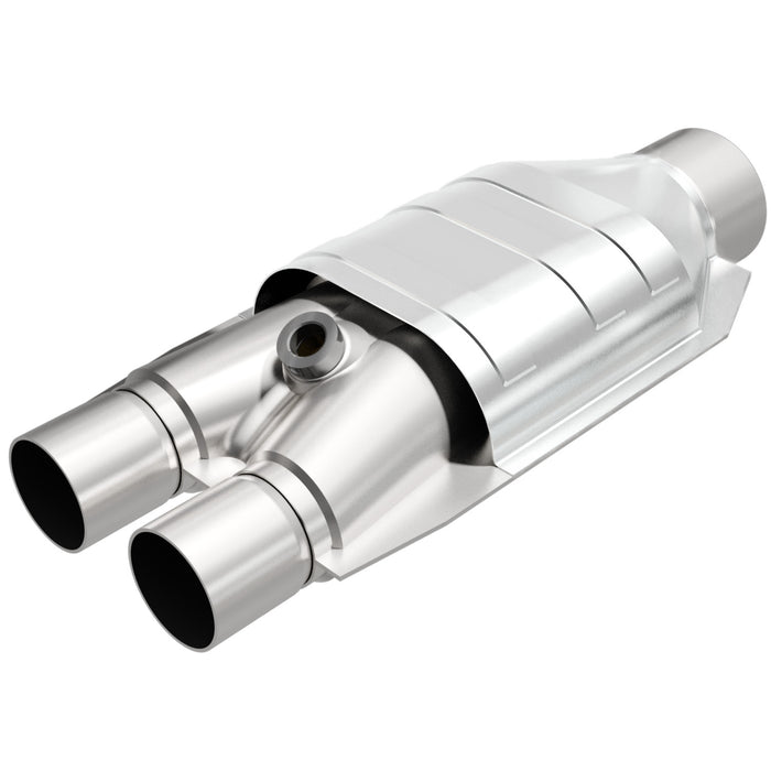 MagnaFlow Exhaust Products 94037 Standard Grade Universal Catalytic Converter-2.50in. - Truck Part Superstore