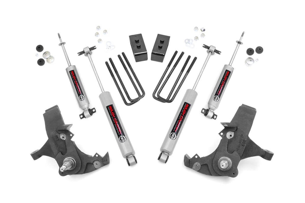 Rough Country 231N2 4 Inch Suspension Lift Kit 88-98 C1500/K1500 92-94 K5 Blazer 92-99 Yukon 95-99 Tahoe Rough Country - Truck Part Superstore