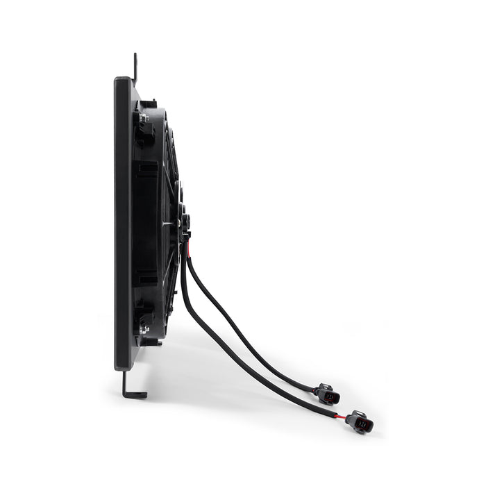 Mishimoto MMFS-RSX-02BK Aluminum Fan Shroud Kit, fits Acura RSX 2002-2006, Black - Truck Part Superstore