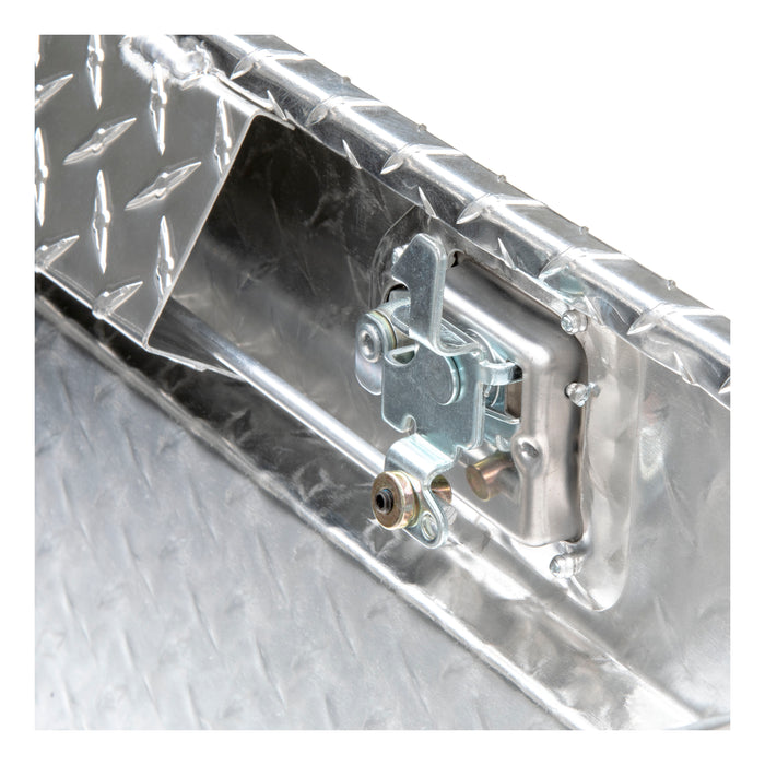 UWS TBC-60-N Bright Aluminum 60in. Notched Utility Chest Box (LTL Shipping Only) - Truck Part Superstore