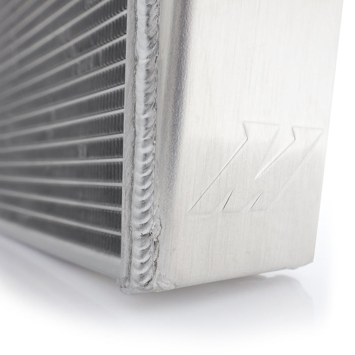 Mishimoto MMRAD-HE-01 Air-to-Water Heat Exchanger, Single Pass, 23.62in x 6.14in x 2.04in Core, 500HP - Truck Part Superstore