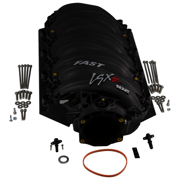 FAST 146102B-KIT LSXr 102mm LS3/L92 Intake Manifold + 102mm Big Mouth Billet Throttle Body Kit - Truck Part Superstore