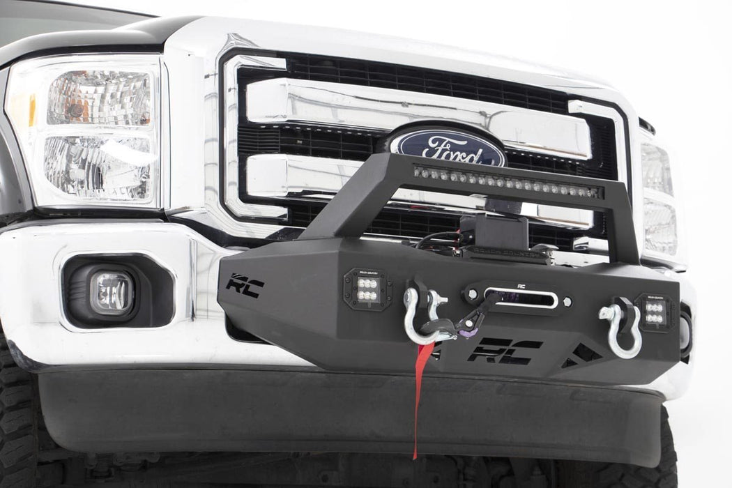 Rough Country 51006 EXO Winch Mount System 11-16 Ford F-250/F-350 Rough Country - Truck Part Superstore