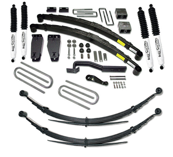 Tuff Country 26834KN 6 Inch Lift Kit 97 Ford F250 with Rear Leaf Springs and SX8000 Shocks Fits with 351 Engine Tuff Country - Truck Part Superstore