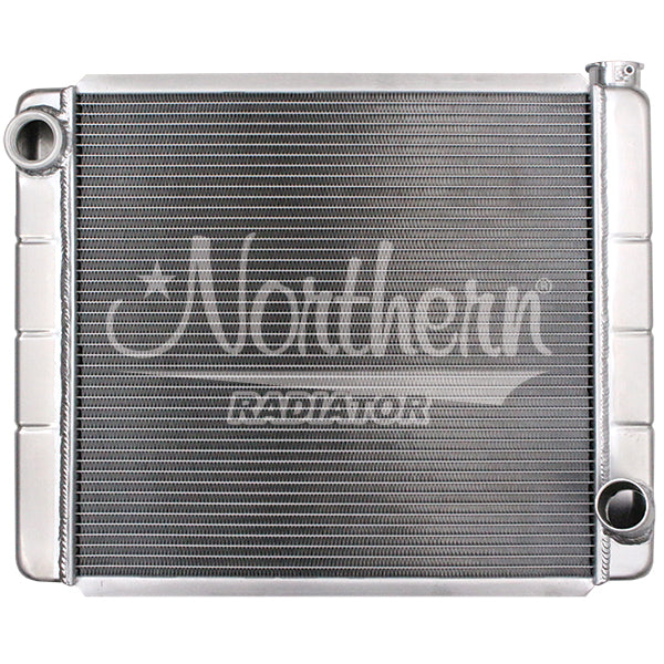 Northern Radiator 204121 Race Pro Radiator - 24 x 19 GM Radiator With Threaded Inlet Connection - Truck Part Superstore