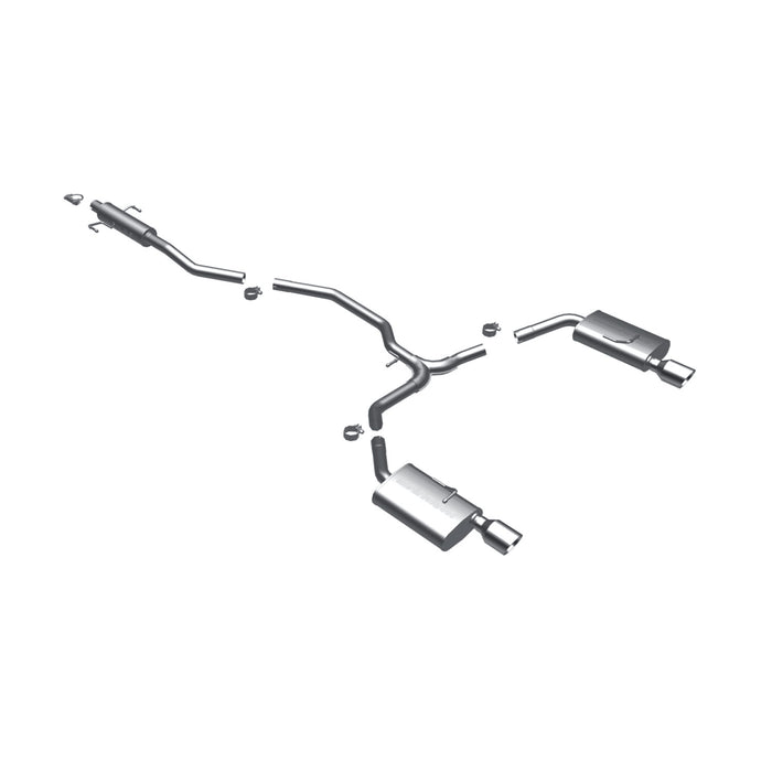 MagnaFlow Exhaust Products 16675 Street Series Stainless Cat-Back System - Truck Part Superstore