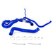 Mishimoto MMHOSE-DMAX-17BL Silicone Coolant Hose Kit, fits Chevrolet/GMC 6.6L Duramax 2017-2019, Blue - Truck Part Superstore