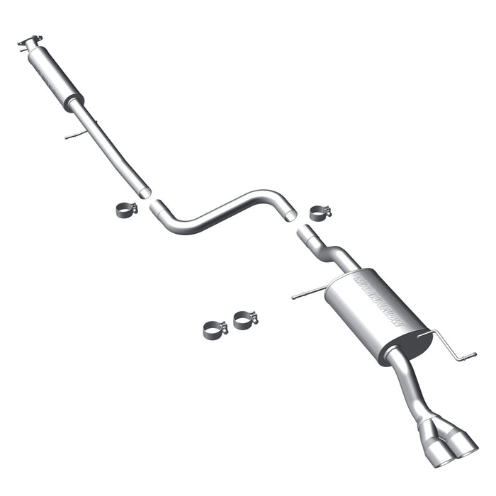 MagnaFlow Exhaust Products 16392 Street Series Stainless Cat-Back System - Truck Part Superstore