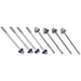 Proform 141-133 Engine Valve Cover Holdown Bolts; Centerbolt Style; Washers Included; 8 Pieces - Truck Part Superstore