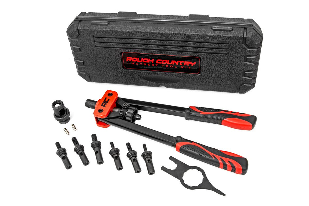 Rough Country 10583 Nutsert Tool Kit 10 Piece System w/Quick-Change Mandrel Set Rough Country - Truck Part Superstore