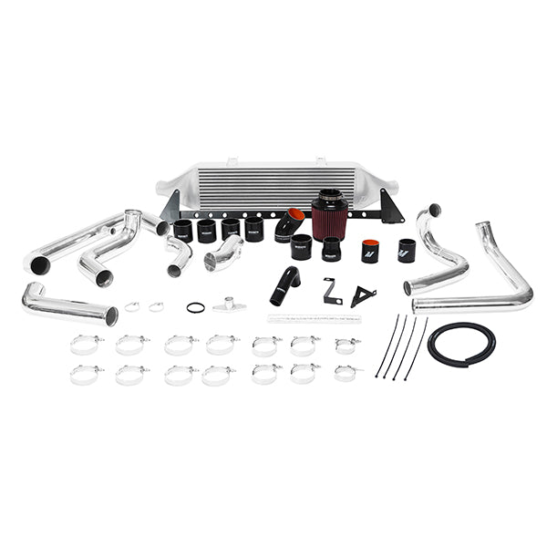 Mishimoto MMINT-WRX-08AISL Subaru WRX Front-Mount Intercooler Kit, 2008-2014 Silver - Truck Part Superstore