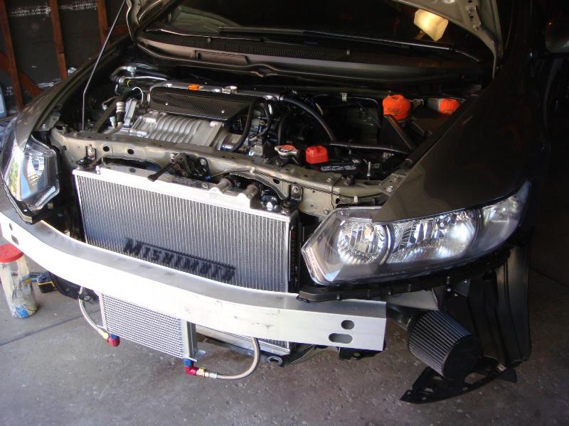 Mishimoto MMRAD-CIV-06SI Performance Aluminum Radiator, fits Honda Civic SI 2006-2011 - Truck Part Superstore
