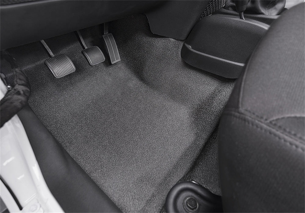 BedRug BTJL18F4 JEEP BEDTRED 18+JL 4 DOOR BEDTRED 3 PC FRONT FLOOR KIT - Truck Part Superstore