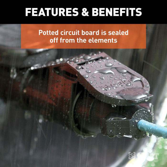 CURT 51180 Echo Mobile Trailer Brake Controller; 7-Way; Bluetooth Smartphone Connection - Truck Part Superstore